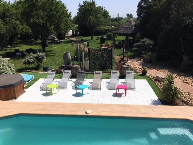 Bed and Breakfast Esprit D'Ailleurs Baillargues Exterior foto